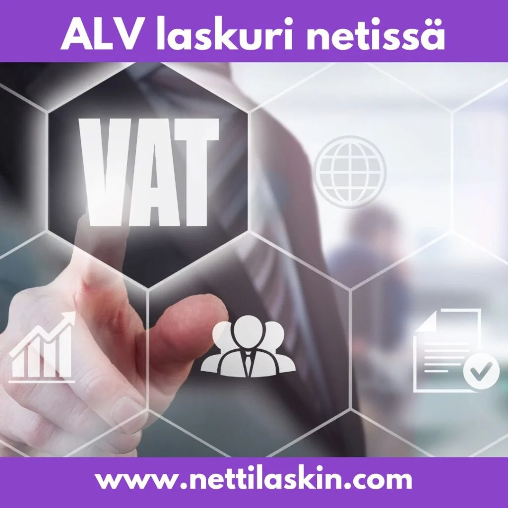 laske alv nopeasti ja helposti alv laskurin avulla